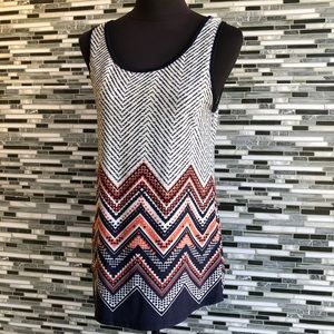 Julias closet fancy tank top medium